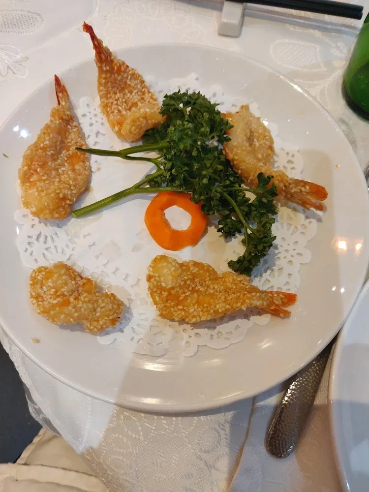 Crevettes Au Sésame